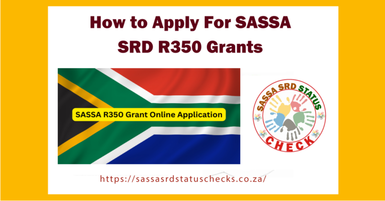 How to Apply for the SASSA R370 Grant Online