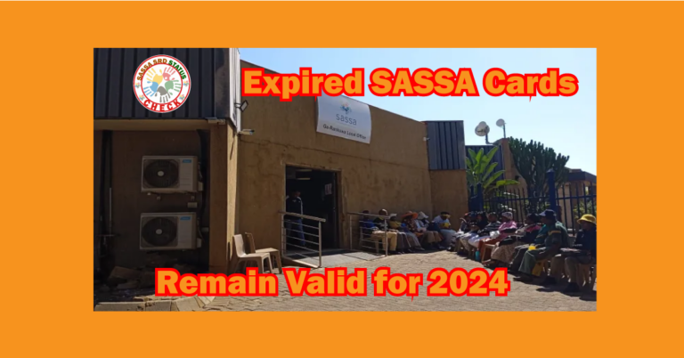 Receive Your SASSA Grants With Expired Gold Card