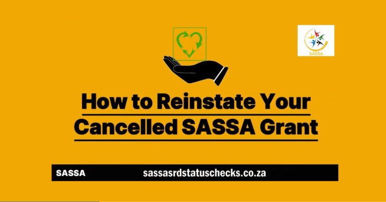 Tips to Reinstate Suspended SASSA Grant Applications